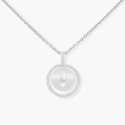 [⭐moonlume]Demo MOVE PM NECKLACE SILVER DIAMOND
