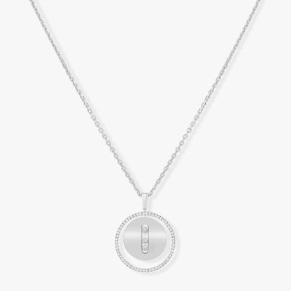 [⭐moonlume]Demo MOVE MM SILVER DIAMOND NECKLACE