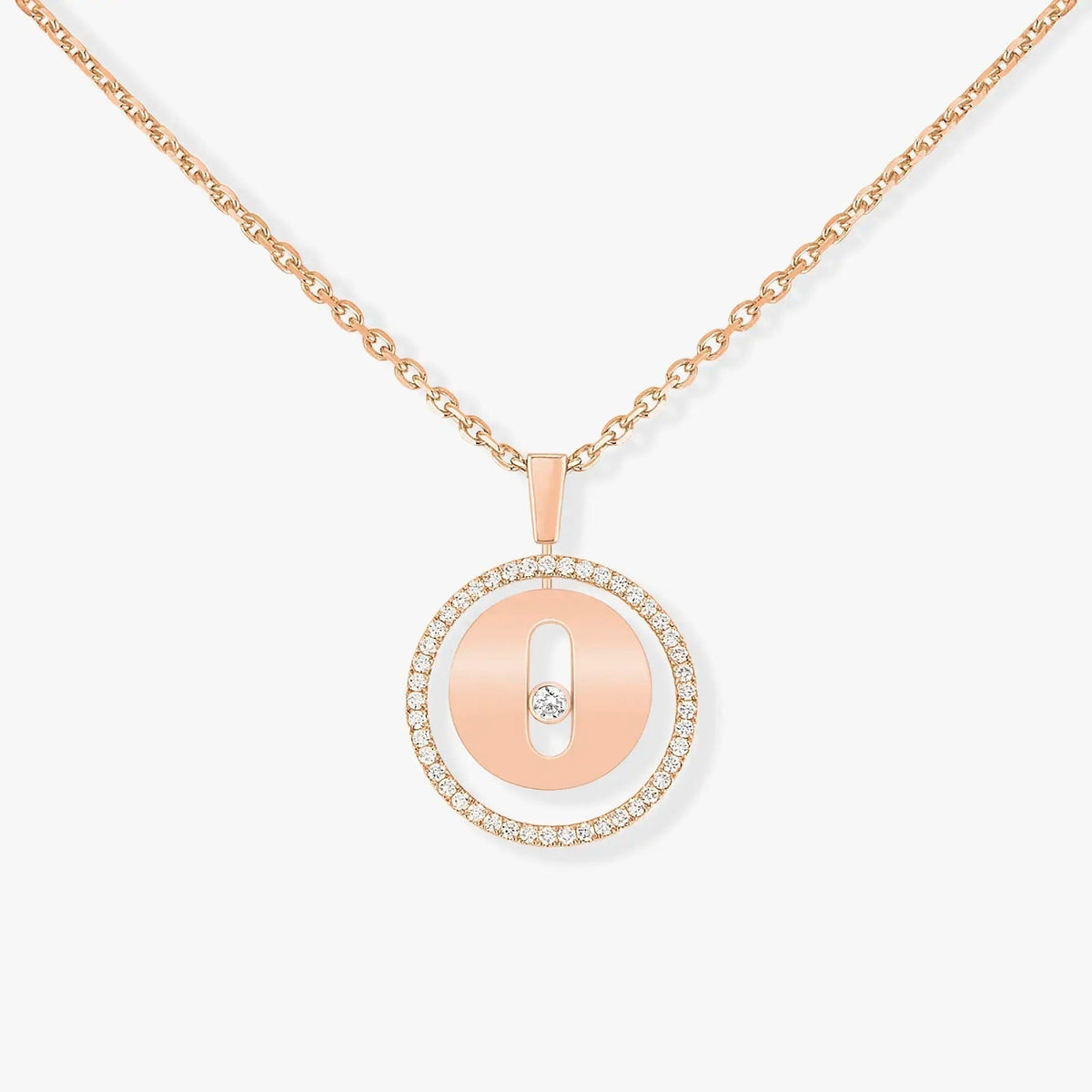 [⭐moonlume]Demo MOVE PM NECKLACE PINK GOLD DIAMOND