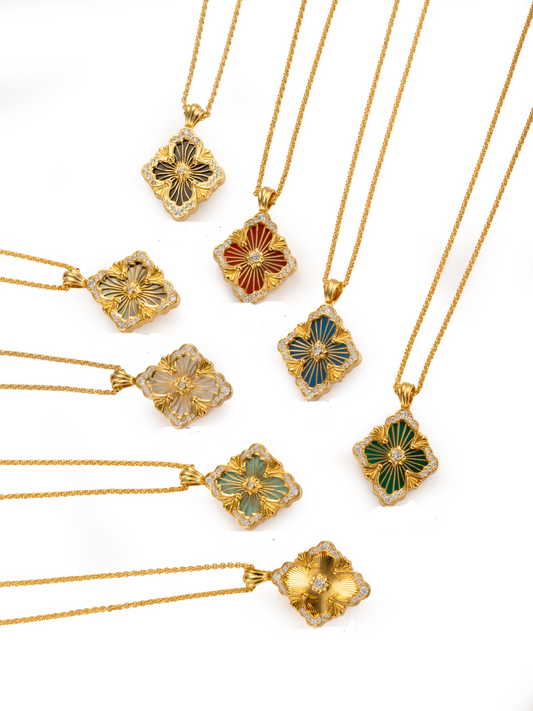 [⭐moonlume] B.C.L BIG SIZE  ENAMEL NECKLACE（Various colors）