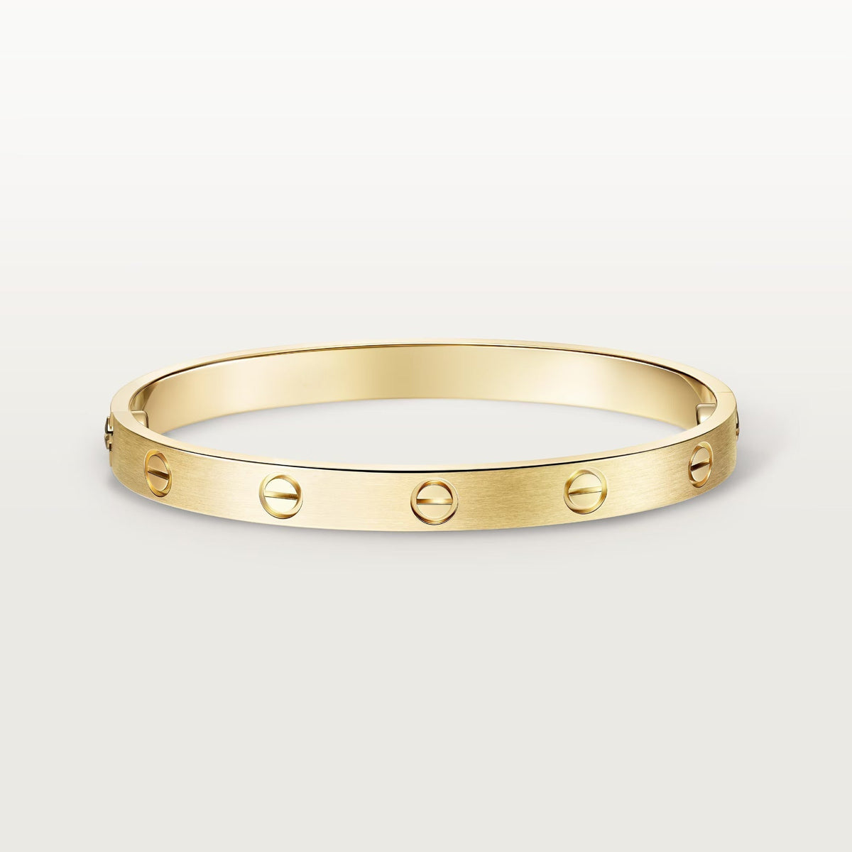 [⭐moonlume]LOVE BRACELET 6.1MM BRUSHED