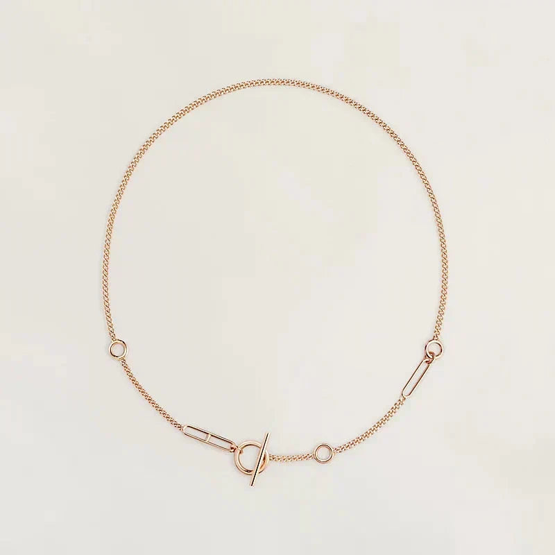 [⭐moonlume]HM STERLING CHAINE D'ANCRE HEART