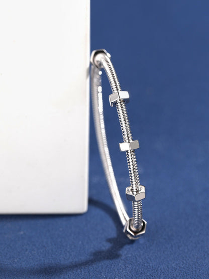 [⭐moonlume jewelrys]CT THREADED BRACELET