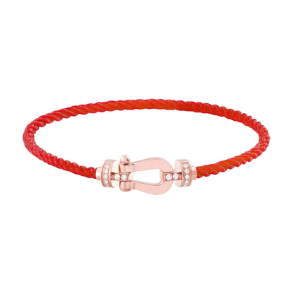 [⭐moonlume]FORCE 10 HALF DIAMOND PINK GOLD RED CORDERI LARGE AND MEDIUM MODEL