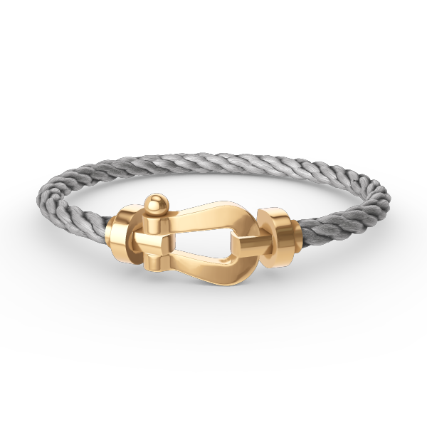 [⭐moonlume]FORCE LARGE HORSESHOE NO DIAMOND BRACELET GOLD