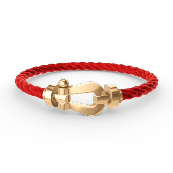 [⭐moonlume]FORCE LARGE HORSESHOE NO DIAMOND BRACELET GOLD