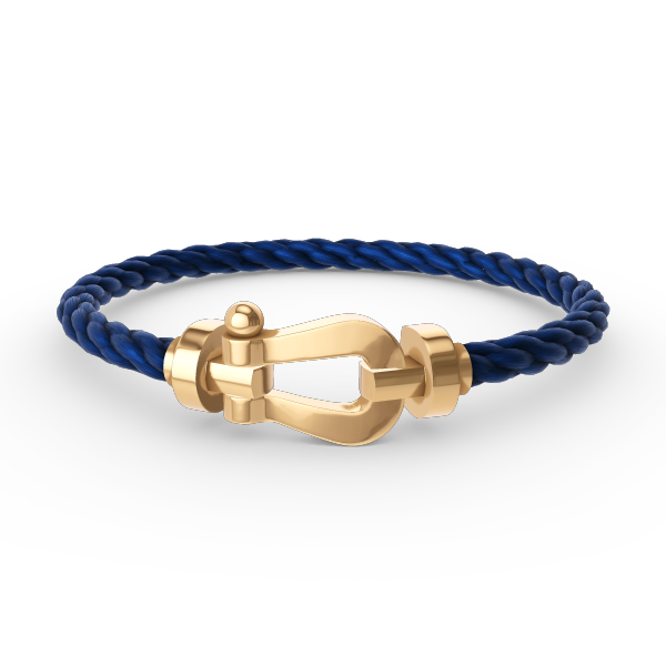 [⭐moonlume]FORCE LARGE HORSESHOE NO DIAMOND BRACELET GOLD