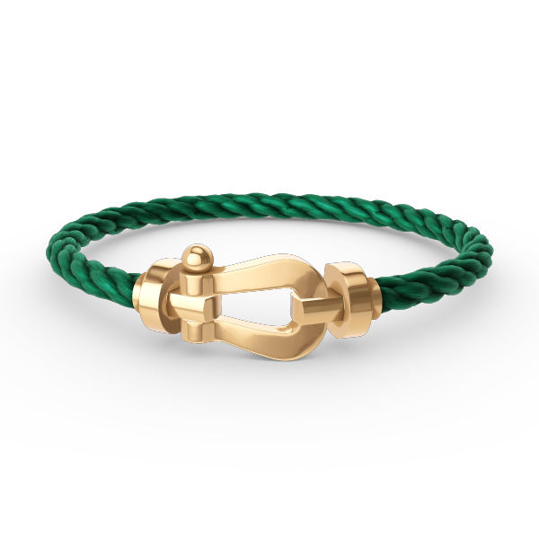 [⭐moonlume]FORCE LARGE HORSESHOE NO DIAMOND BRACELET GOLD