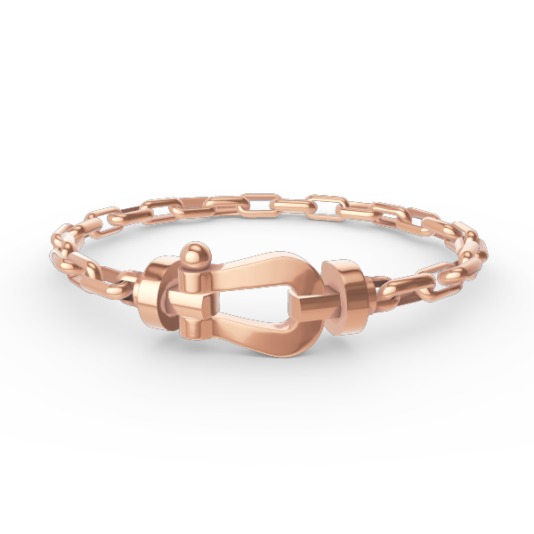 [⭐moonlume]FORCE LARGE HORSESHOE CLASP  METAL BRACELET