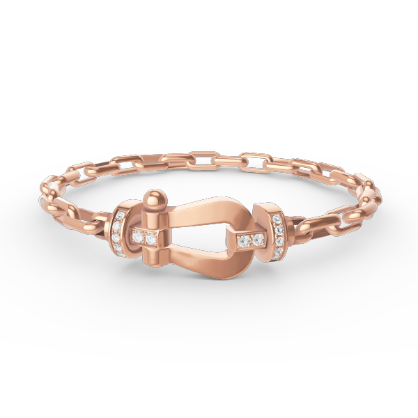 [⭐moonlume]FORCE LARGE HORSESHOE CLASP  METAL BRACELET