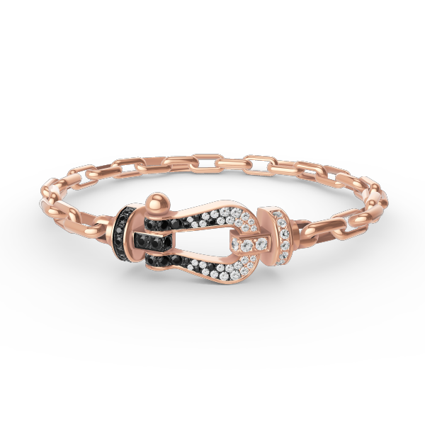 [⭐moonlume]FORCE LARGE HORSESHOE CLASP  METAL BRACELET
