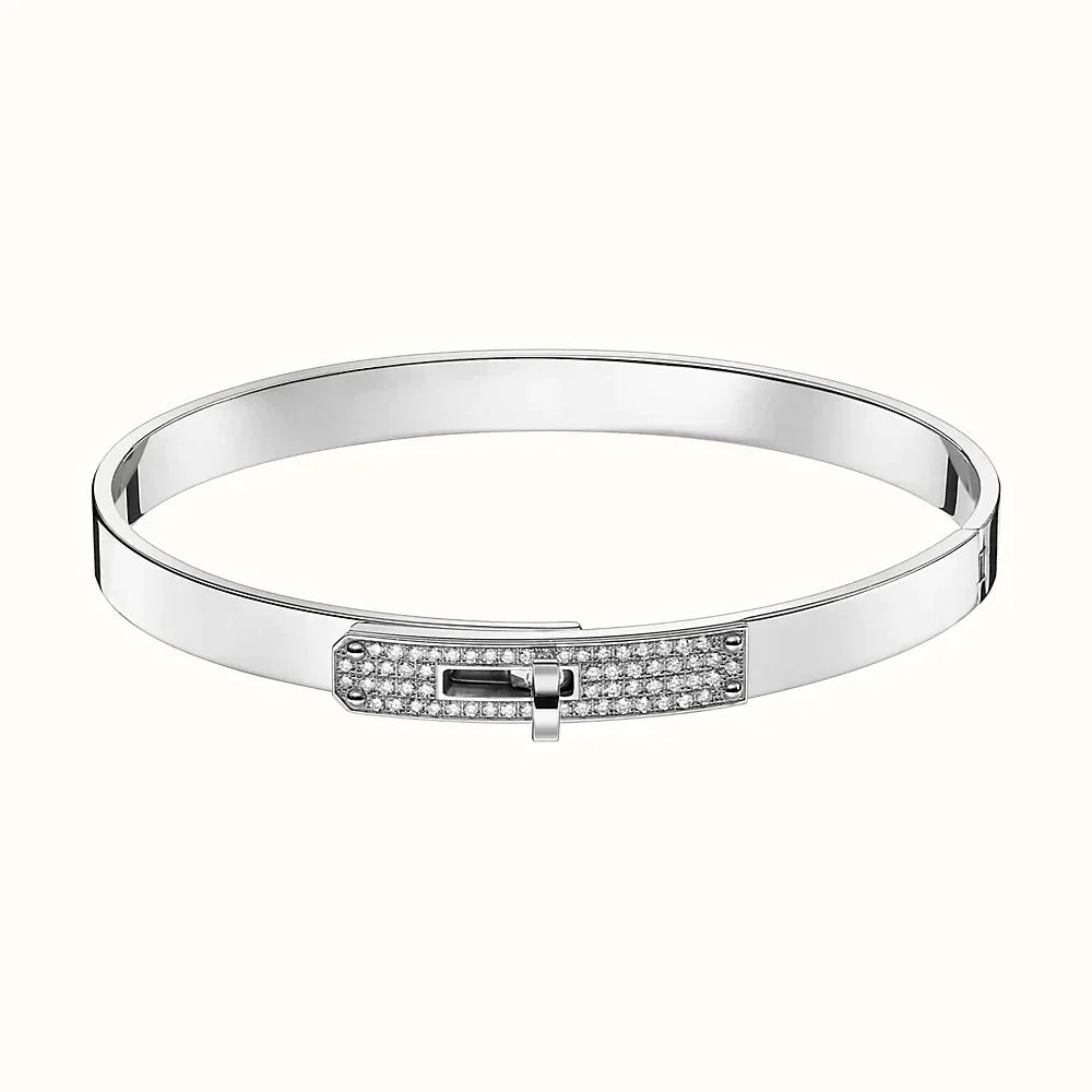 [⭐moonlume]KELLY SILVER DIAMOND BRACELET