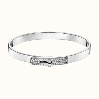 [⭐moonlume]KELLY SILVER DIAMOND BRACELET