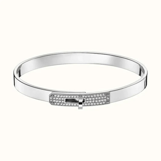 [⭐moonlume]KELLY SILVER DIAMOND BRACELET