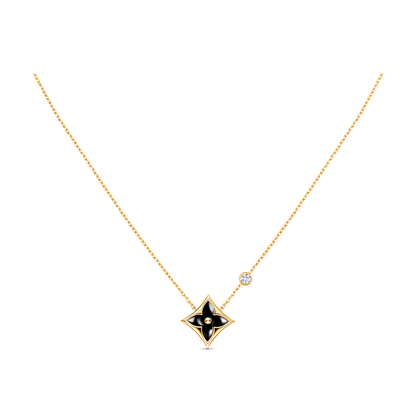 [⭐moonlume]STAR BLACK MOP NECKLACE