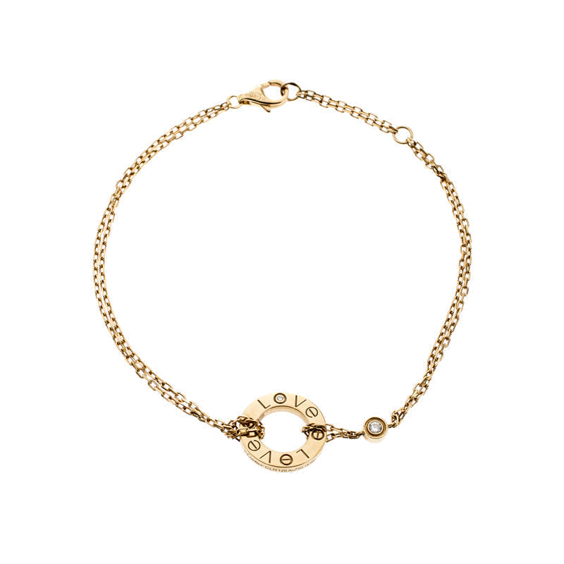 [⭐moonlume]LOVE BRACELET 2 DIAMOND