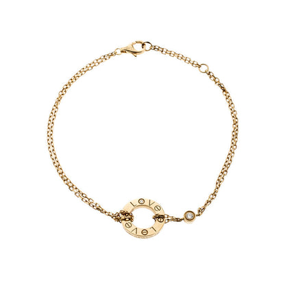 [⭐moonlume]LOVE BRACELET 2 DIAMOND