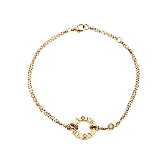 [⭐moonlume]LOVE BRACELET 2 DIAMOND