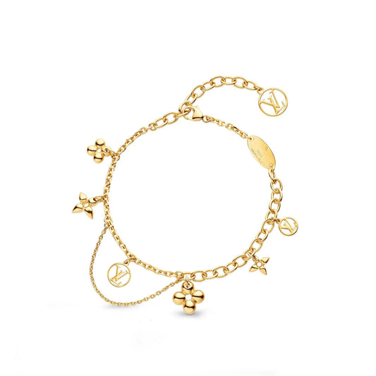 [⭐moonlume]BLOOMING PINK GOLD MOP BRACELET