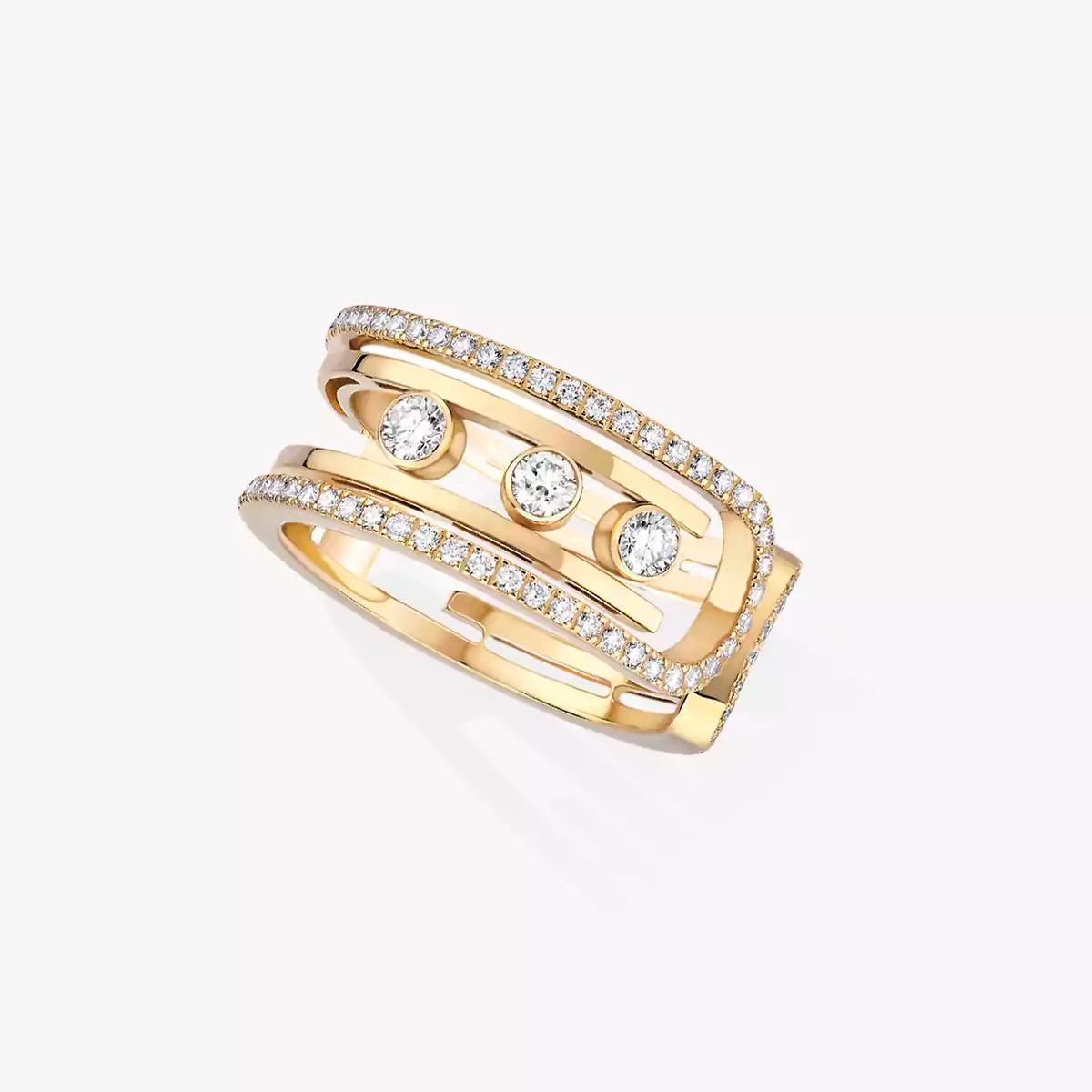 [⭐moonlume]Move 10th Diamond Ring in Gold