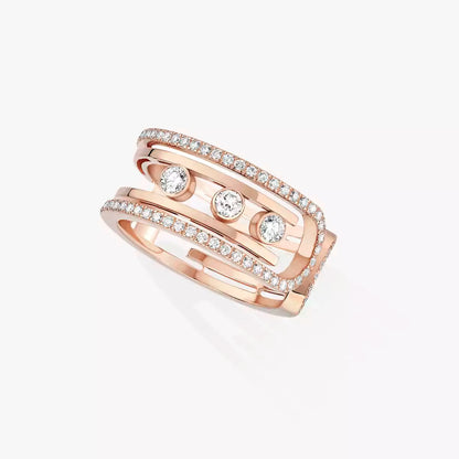 [⭐moonlume]Move 10th Diamond Ring in Gold