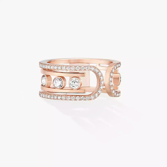 [⭐moonlume]Move 10th Diamond Ring in Gold