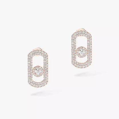 [⭐moonlume]So Move Pave_-Set Diamond Earrings in Silver