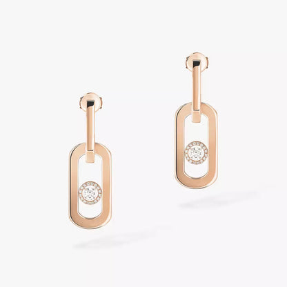 [⭐moonlume] So Move XL Diamond Hoop Earring
