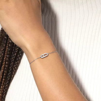 [⭐moonlume]Move Uno Diamond Bracelet