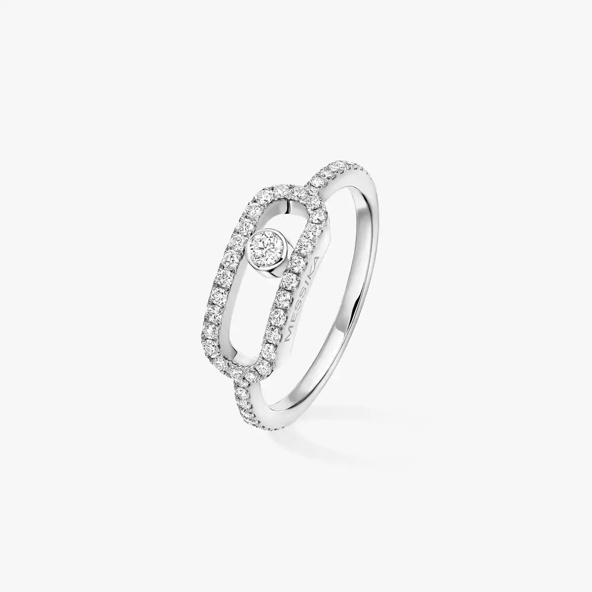 [⭐moonlume]Move Uno Diamond Ring in Gold