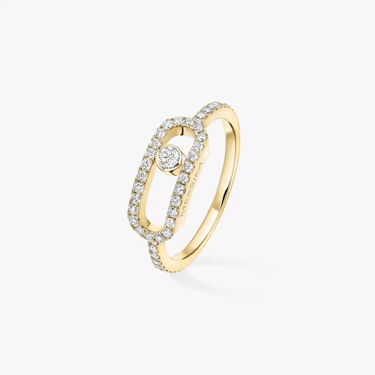 [⭐moonlume]Move Uno Diamond Ring in Gold