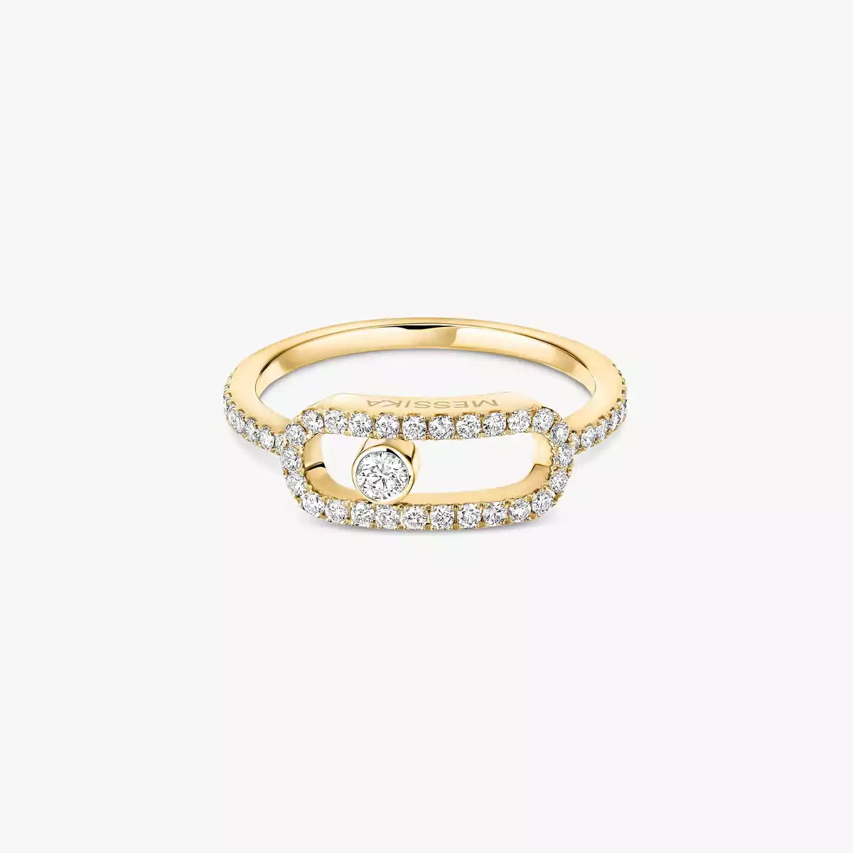 [⭐moonlume]Move Uno Diamond Ring in Gold