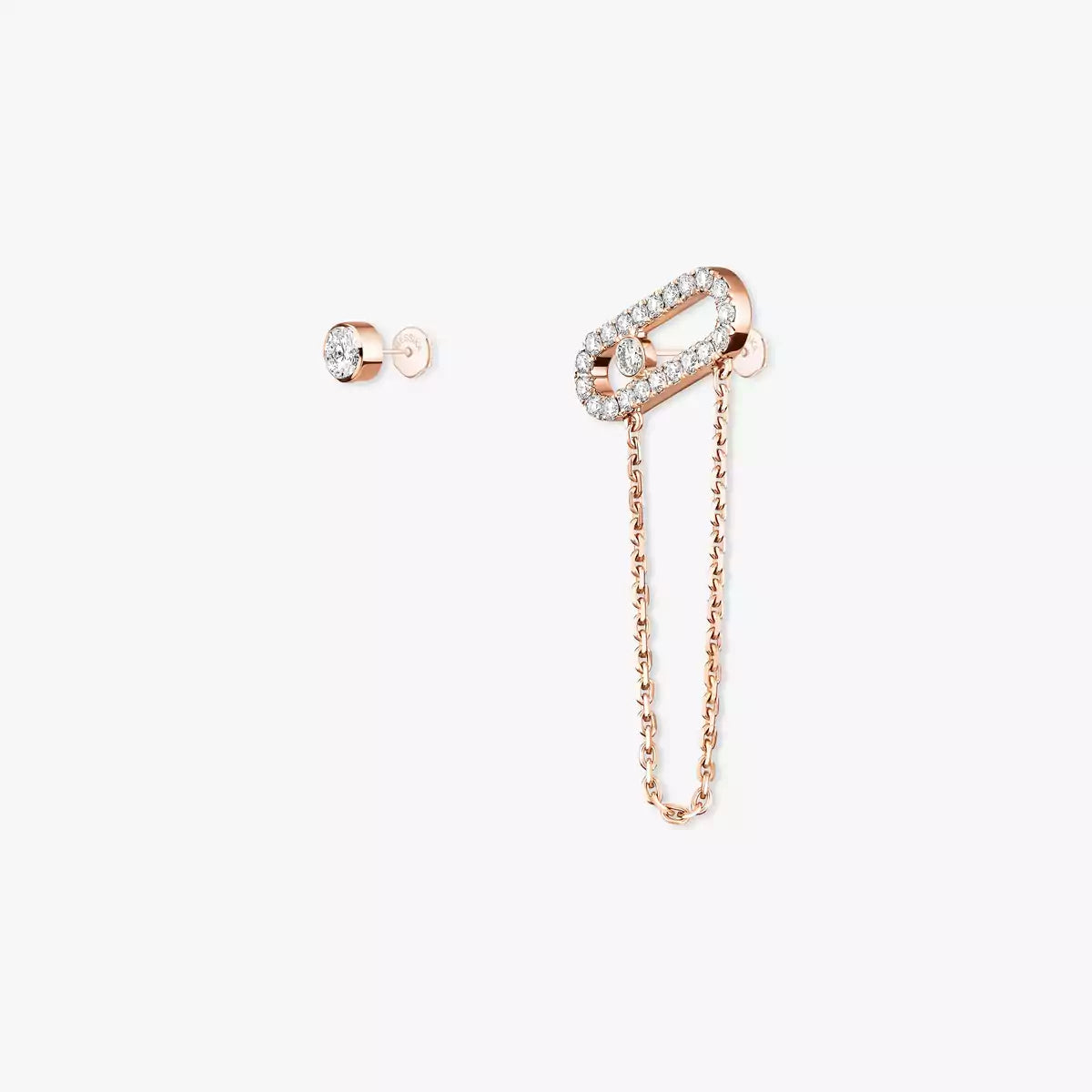 [⭐moonlume]Move Uno Diamond Earrings