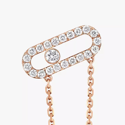[⭐moonlume]Move Uno Diamond Earrings