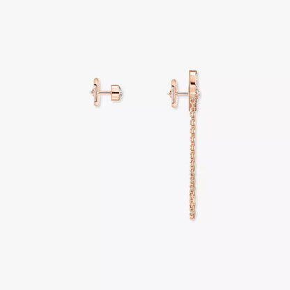 [⭐moonlume]Move Uno Diamond Earrings