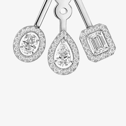 [⭐moonlume] My Twin Trio  Diamond Earrings