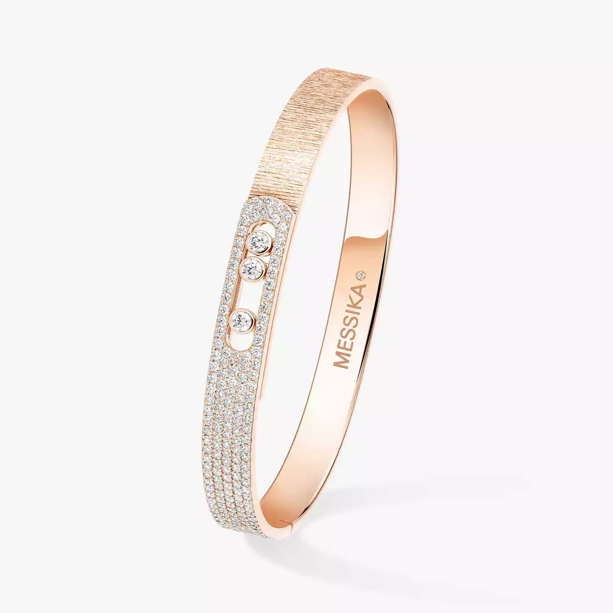 [⭐moonlume]Move Noa Ciselé half pavé bangle