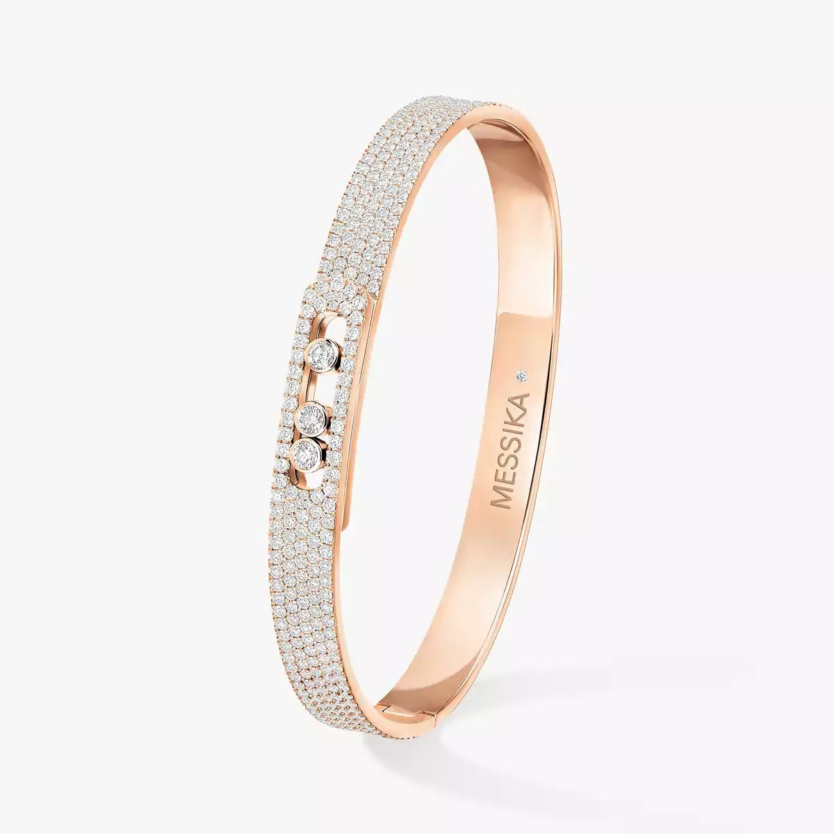 [⭐moonlume]Move Noa Full Pavé Diamond Bangle Bracelet