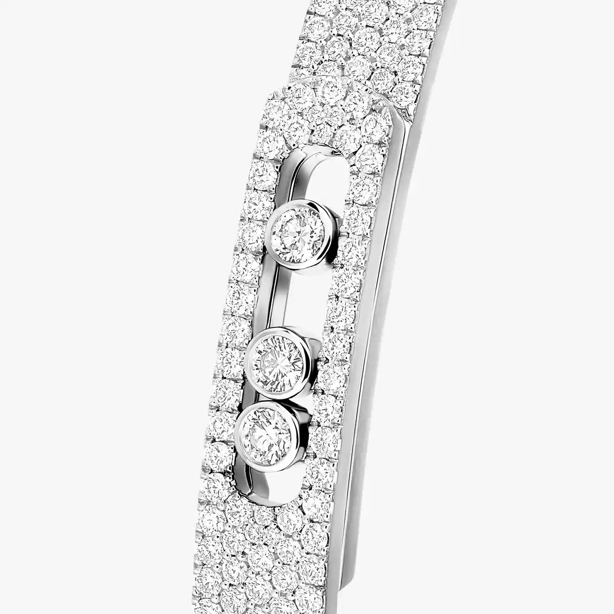 [⭐moonlume]Move Noa Full Pavé Diamond Bangle Bracelet