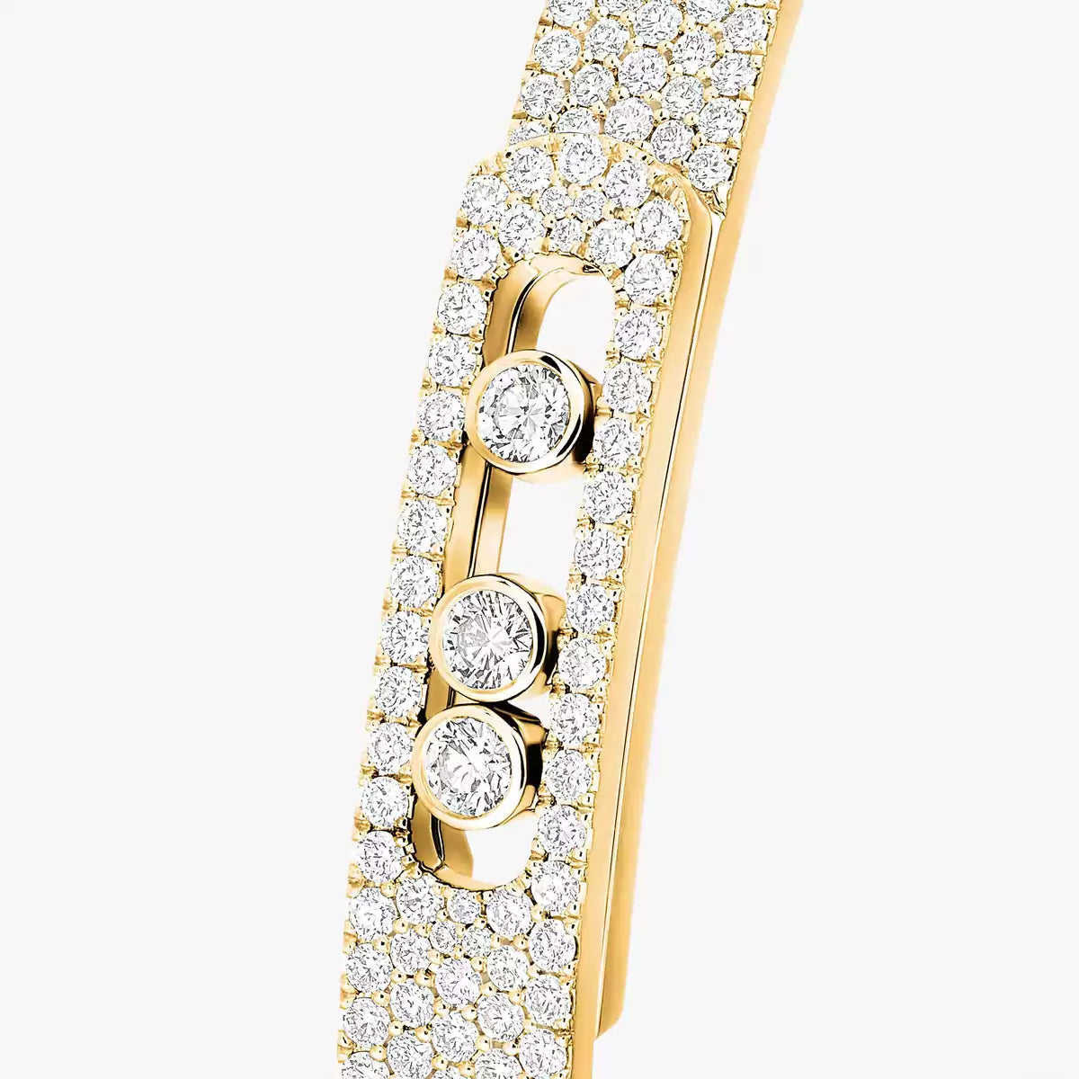 [⭐moonlume]Move Noa Full Pavé Diamond Bangle Bracelet