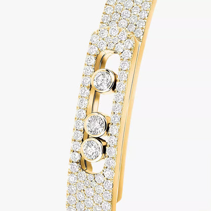 [⭐moonlume]Move Noa Full Pavé Diamond Bangle Bracelet