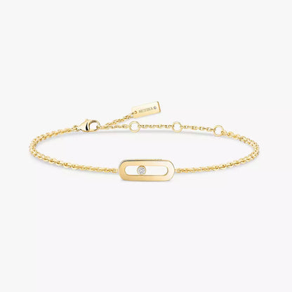 [⭐moonlume]Move Uno Diamond Bracelet