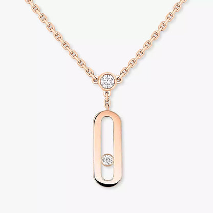 [⭐moonlume] Move Uno Diamond Necklace
