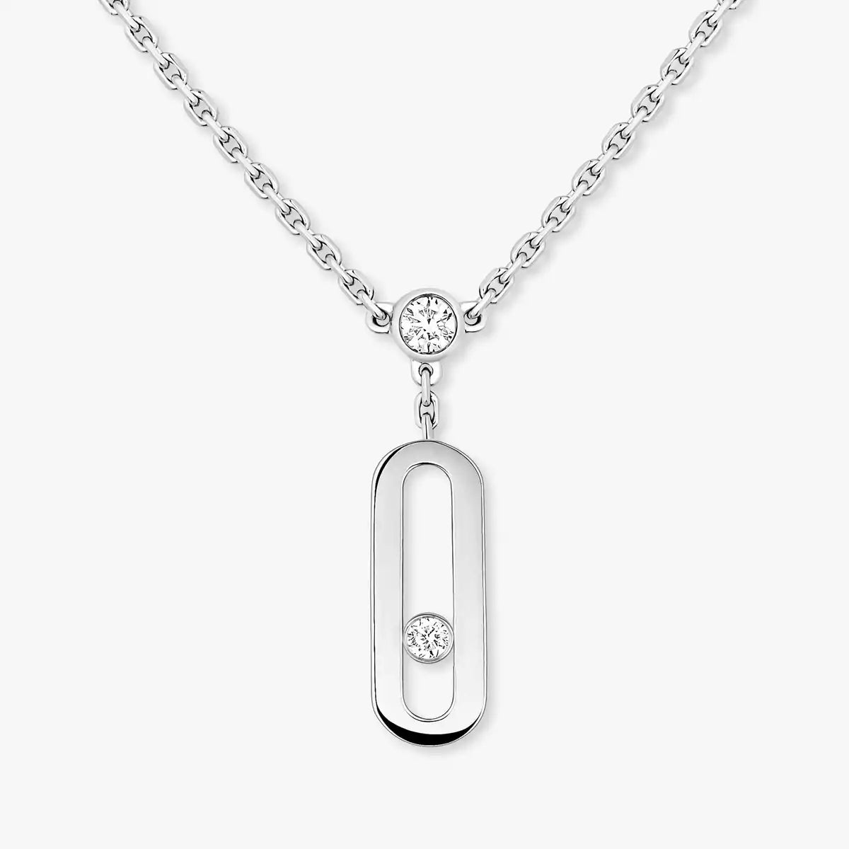 [⭐moonlume] Move Uno Diamond Necklace