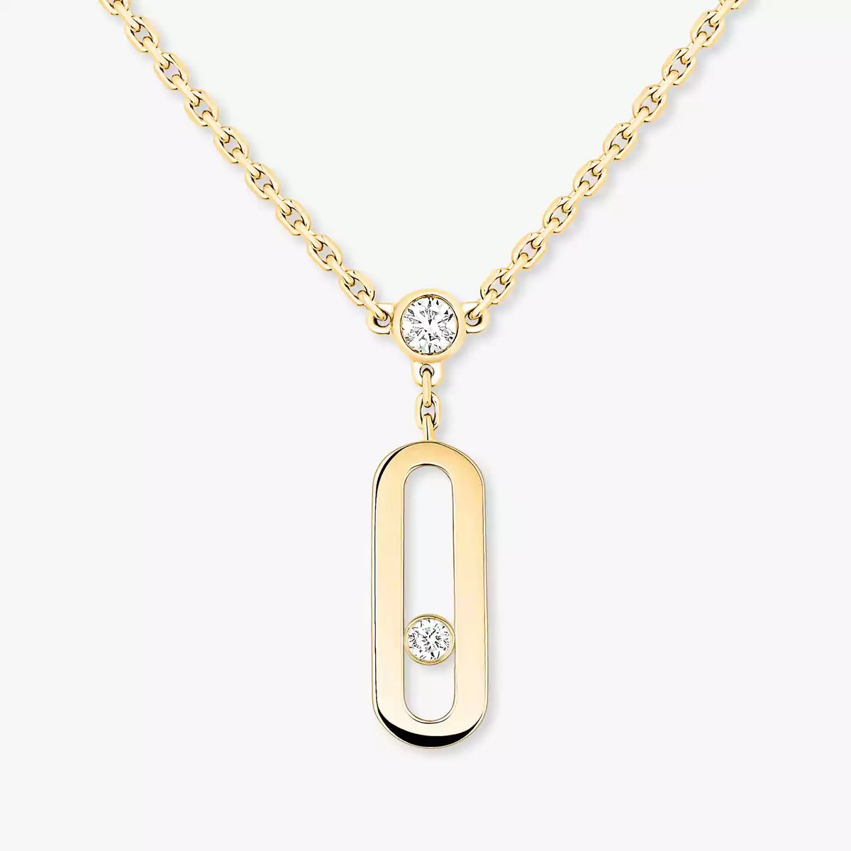 [⭐moonlume] Move Uno Diamond Necklace