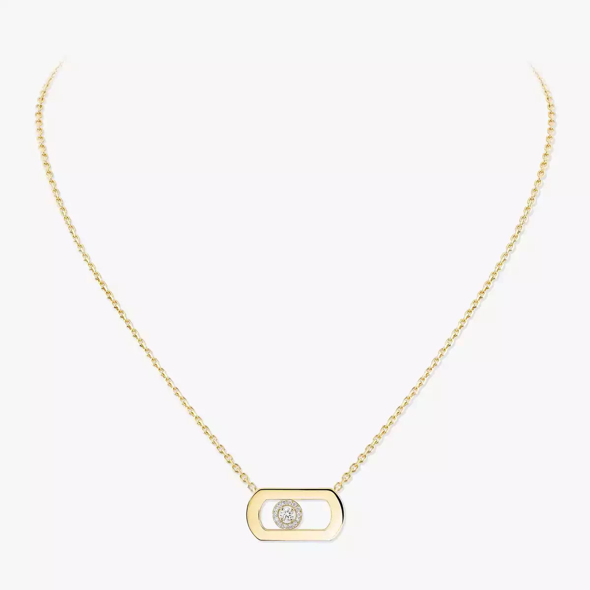[⭐moonlume]So Move Diamond Necklace in Gold