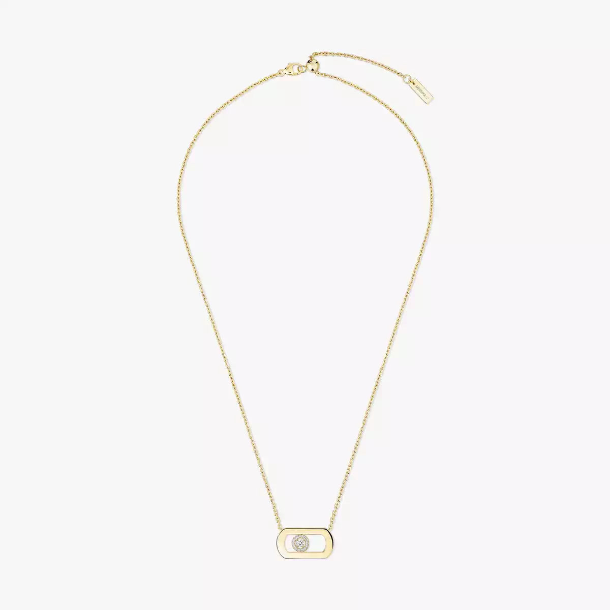 [⭐moonlume]So Move Diamond Necklace in Gold