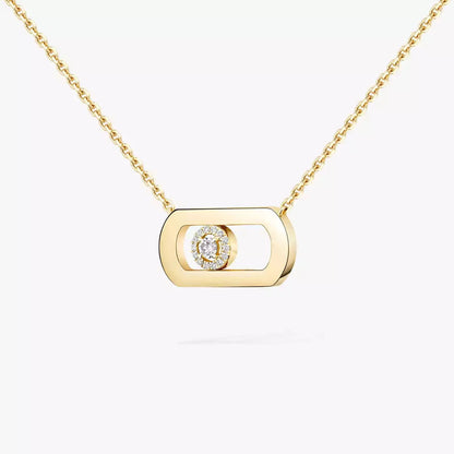 [⭐moonlume]So Move Diamond Necklace in Gold