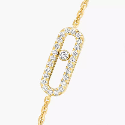 [⭐moonlume]Move Uno Diamond Bracelet