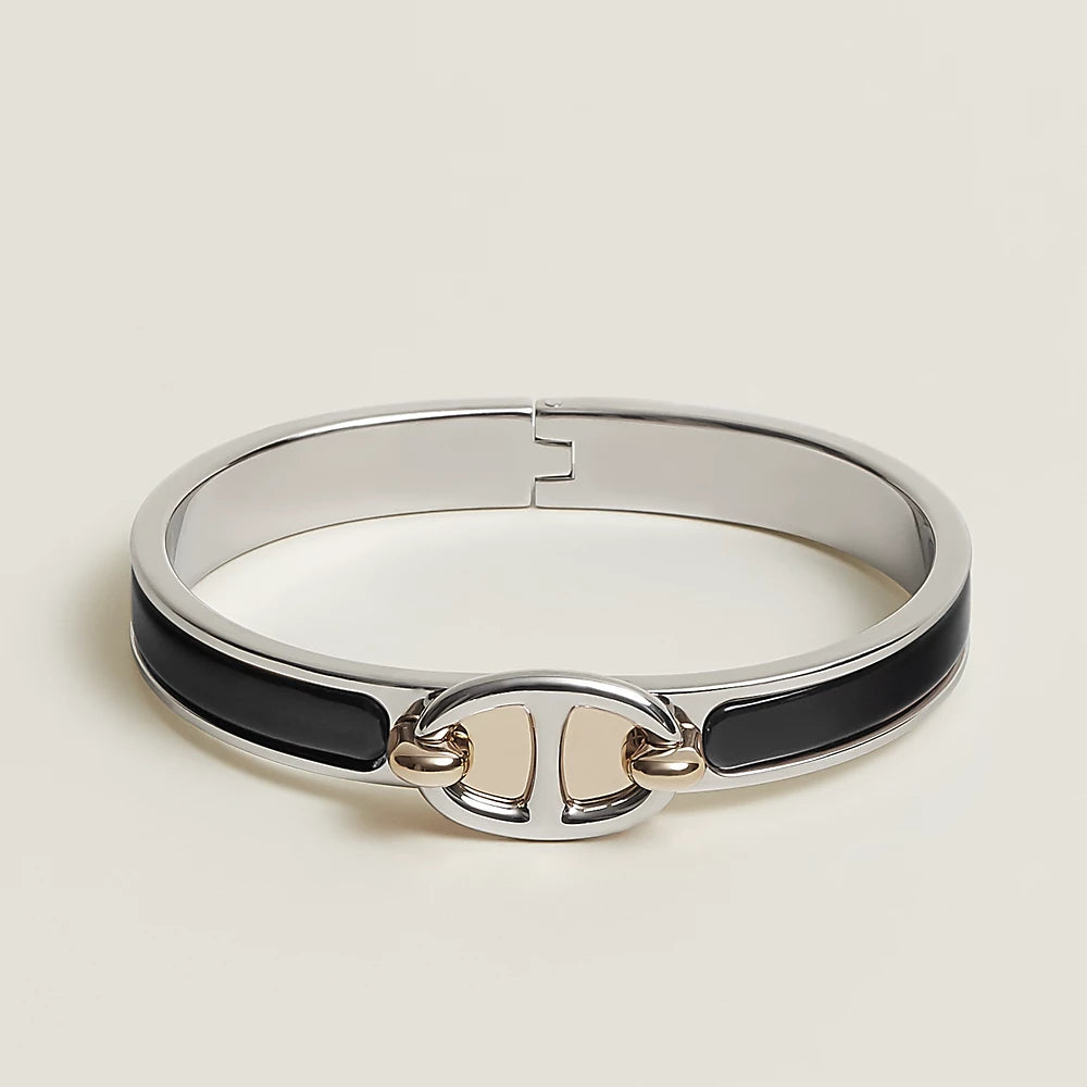 [⭐moonlume]CLIC CHAINE SILVER BRACELET